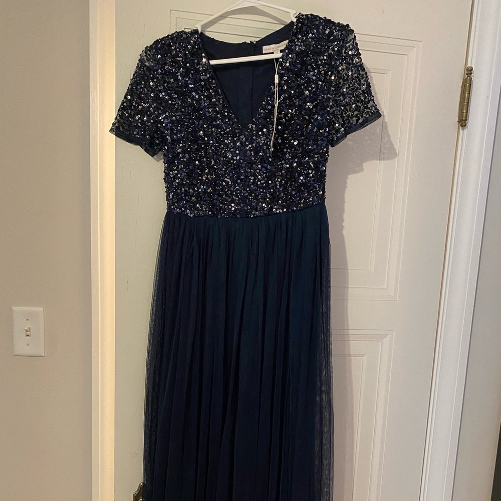 Formal maxi dress worn once